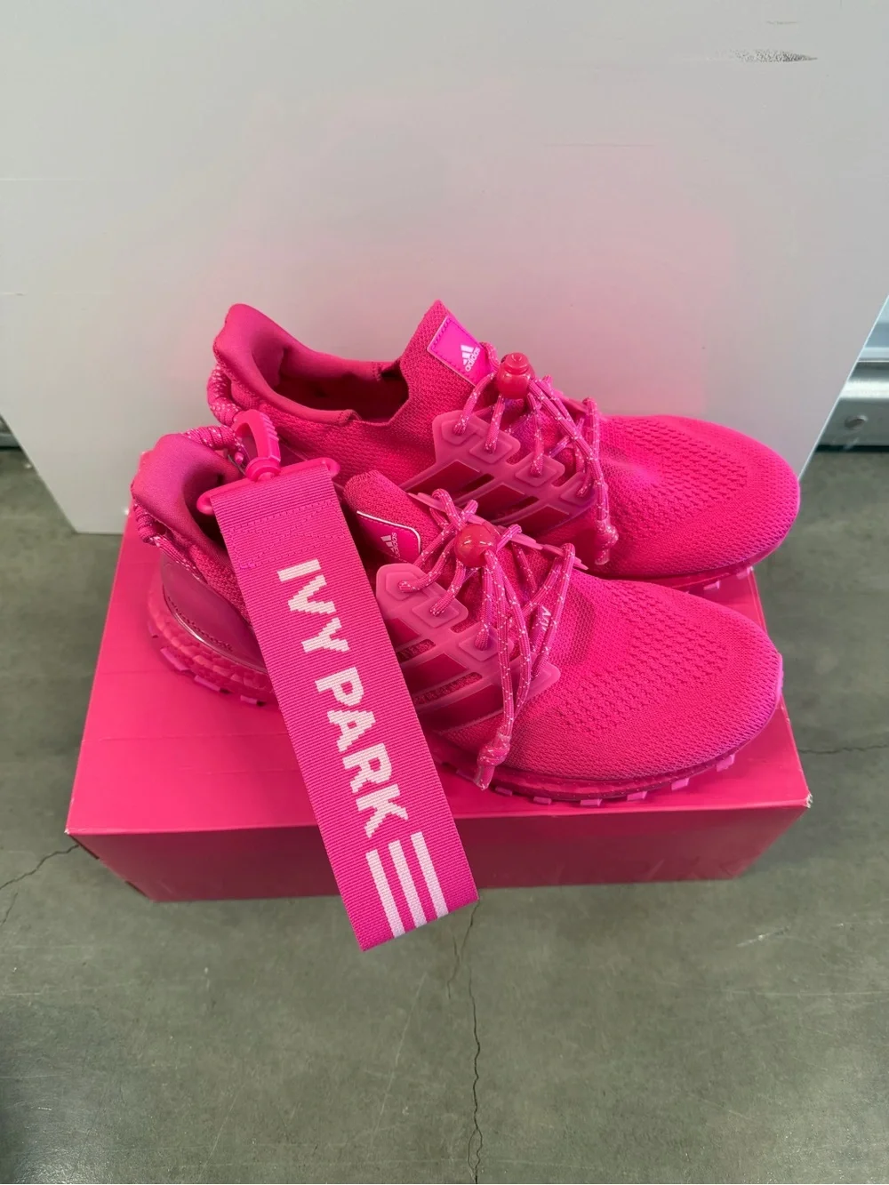 adidas x Ivy Park Ivy Heart UltraBOOST OG Shock Pink